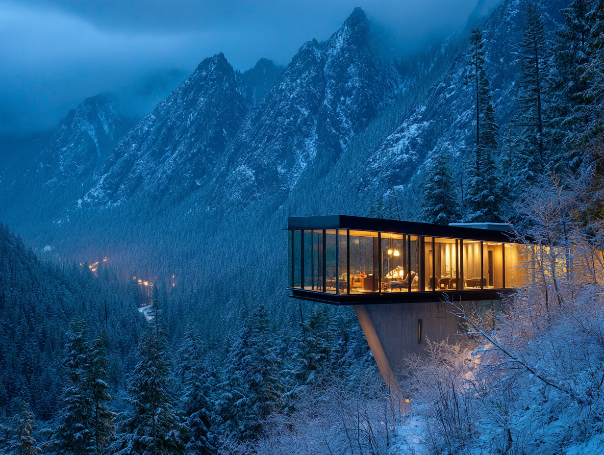 "AERIE PEAK" | The Silent Watchtower Enri Mato PR Agency Architect of Communication