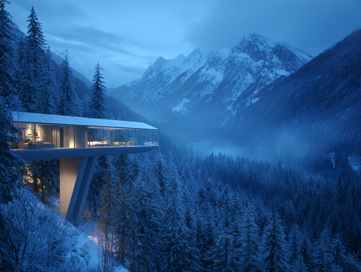 "AERIE PEAK" | The Silent Watchtower Enri Mato PR Agency Architect of Communication